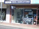 Groom Mens Haircutting logo